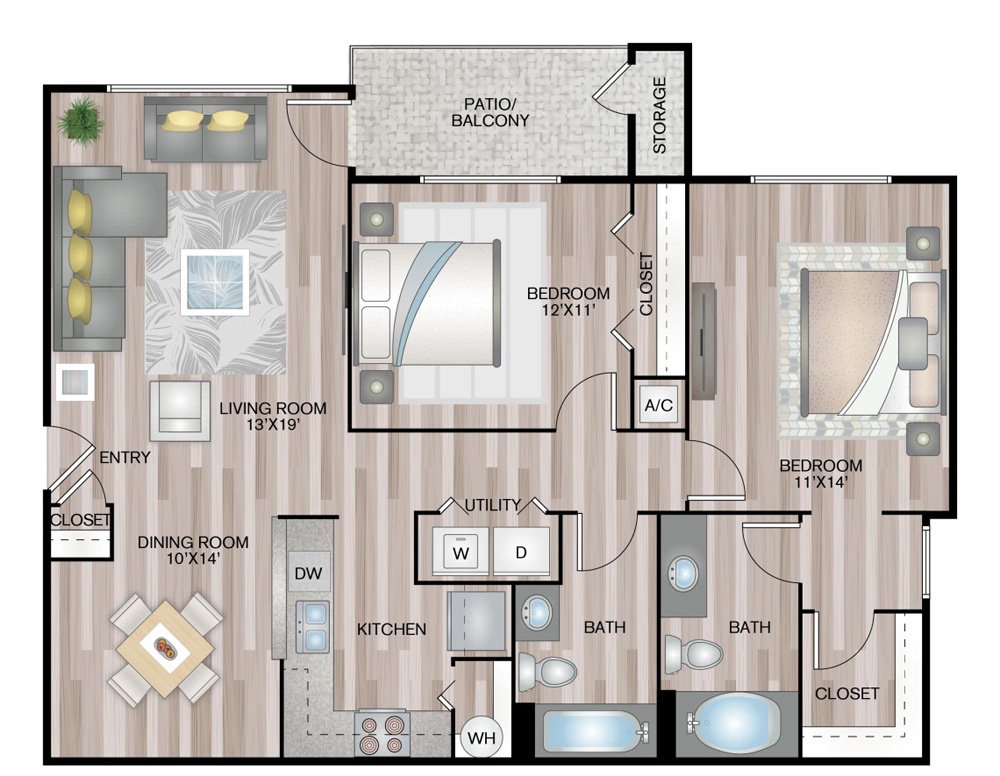 The Richmond floor plan